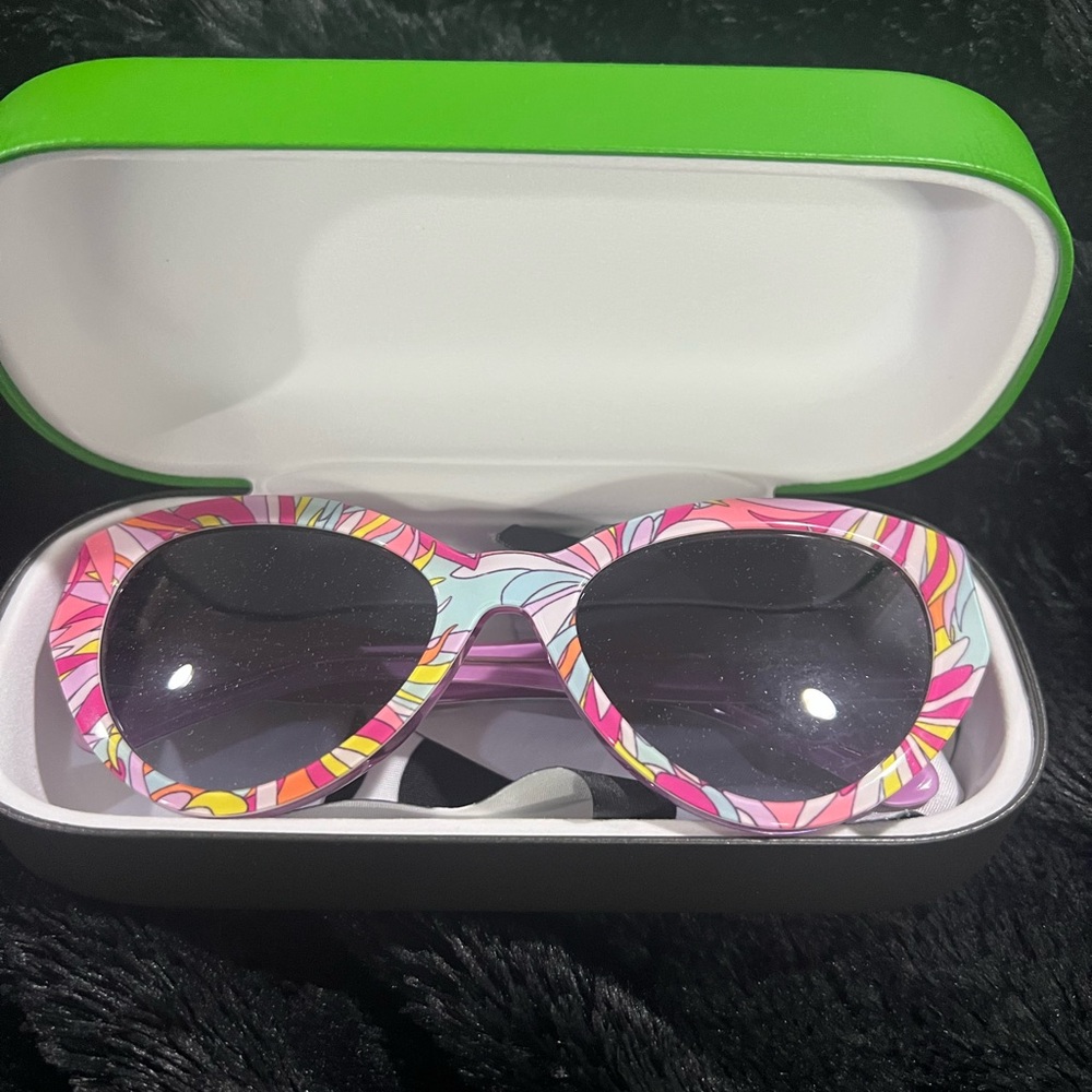 Kate Spade Colorful Floral Sunglasses